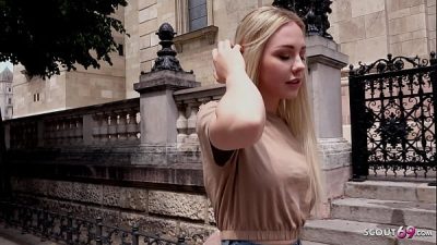 GERMAN SCOUT – SEXY GIRL TALK TO EXTREME DIRTY SEX FOR CASH AT FAKE MODEL JOB