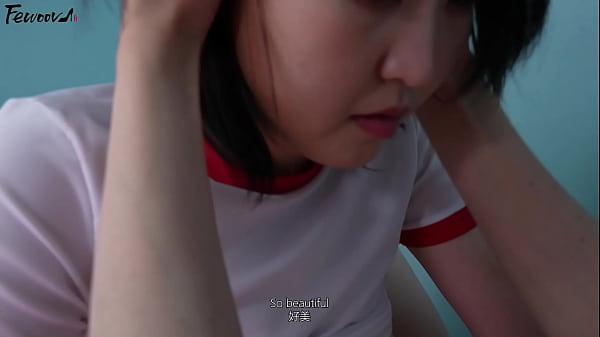 Korea – Busty Girlfriend Role-Playing in Black Stockings